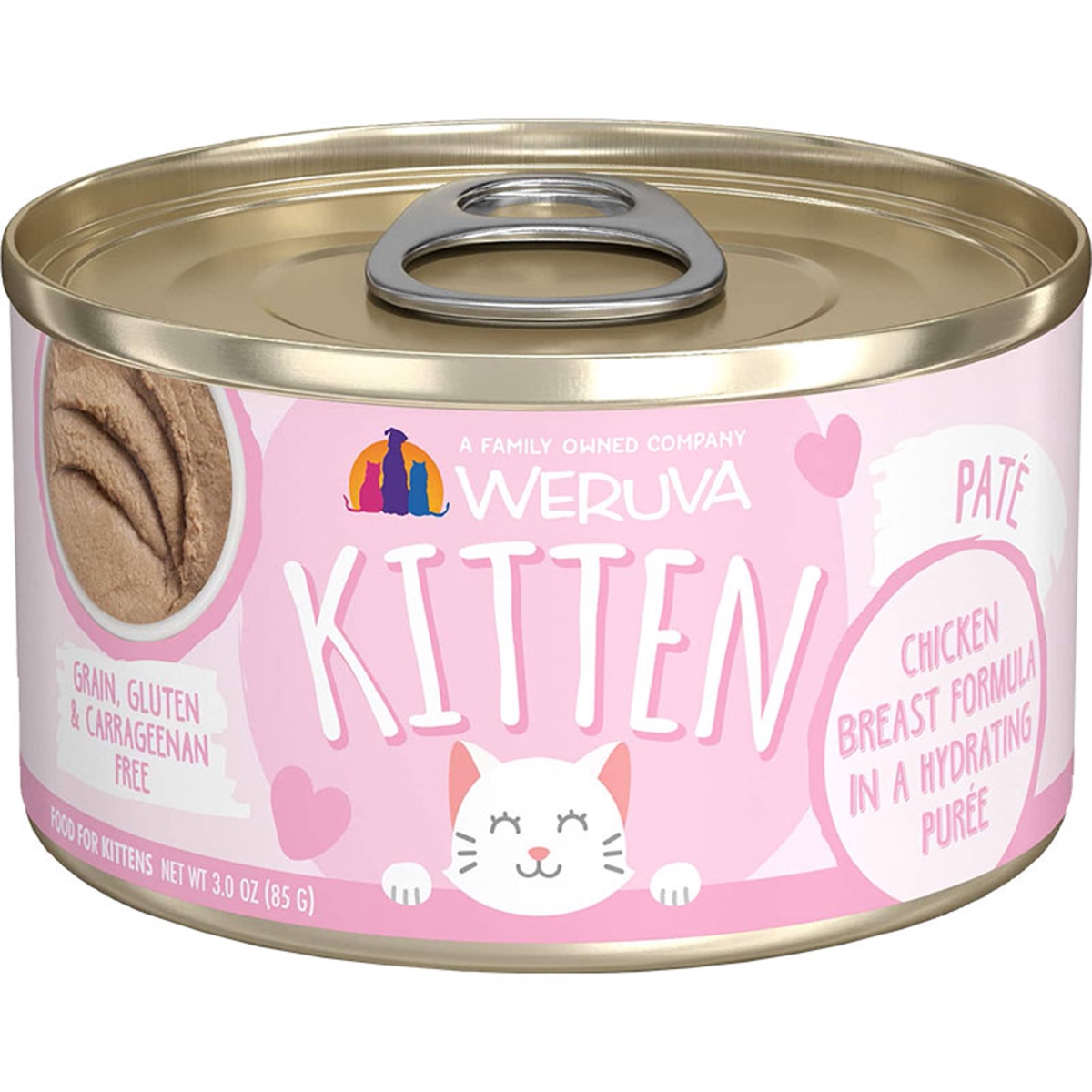 Picture of Weruva 810028242821 3 oz Kitten Puree Chicken Cat Treat