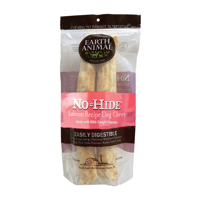 Picture of Earth Animal 810049511678 No-Hide Salmon Chews for Dogs - 11 in. - Pack of 2