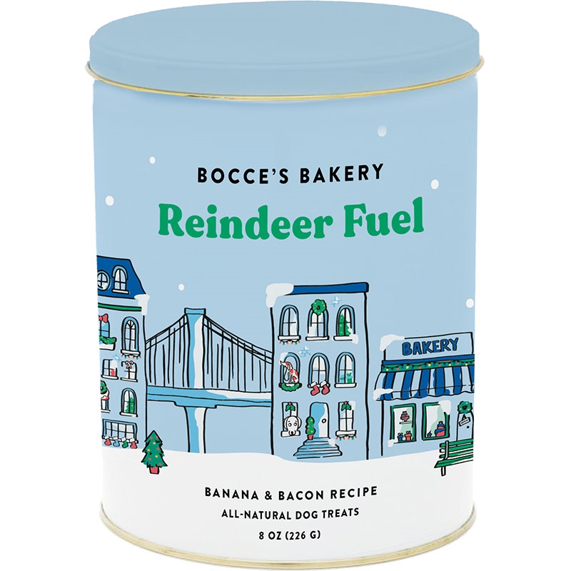 Picture of Bocces Bakery 850038855130 Reindeer Dog Treat Tin - 8 oz