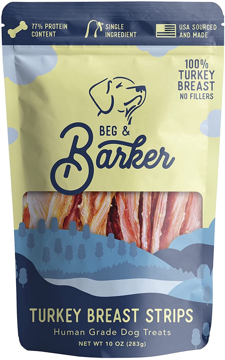 Picture of Beg & Barker 850025546003 10 oz Dog Strips Turkey Breast