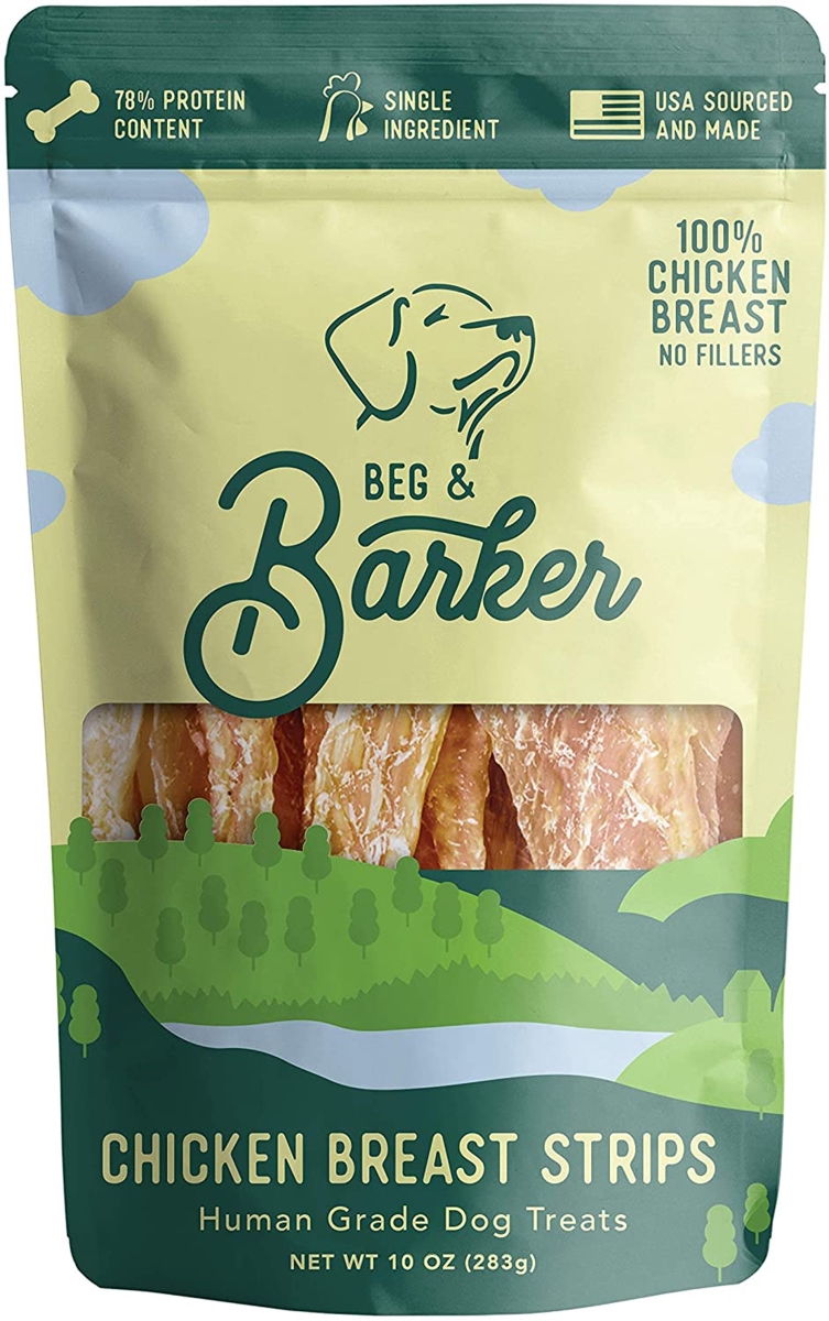 Picture of Beg & Barker 850025546102 Chicken Breast Dog Strips - 10 oz