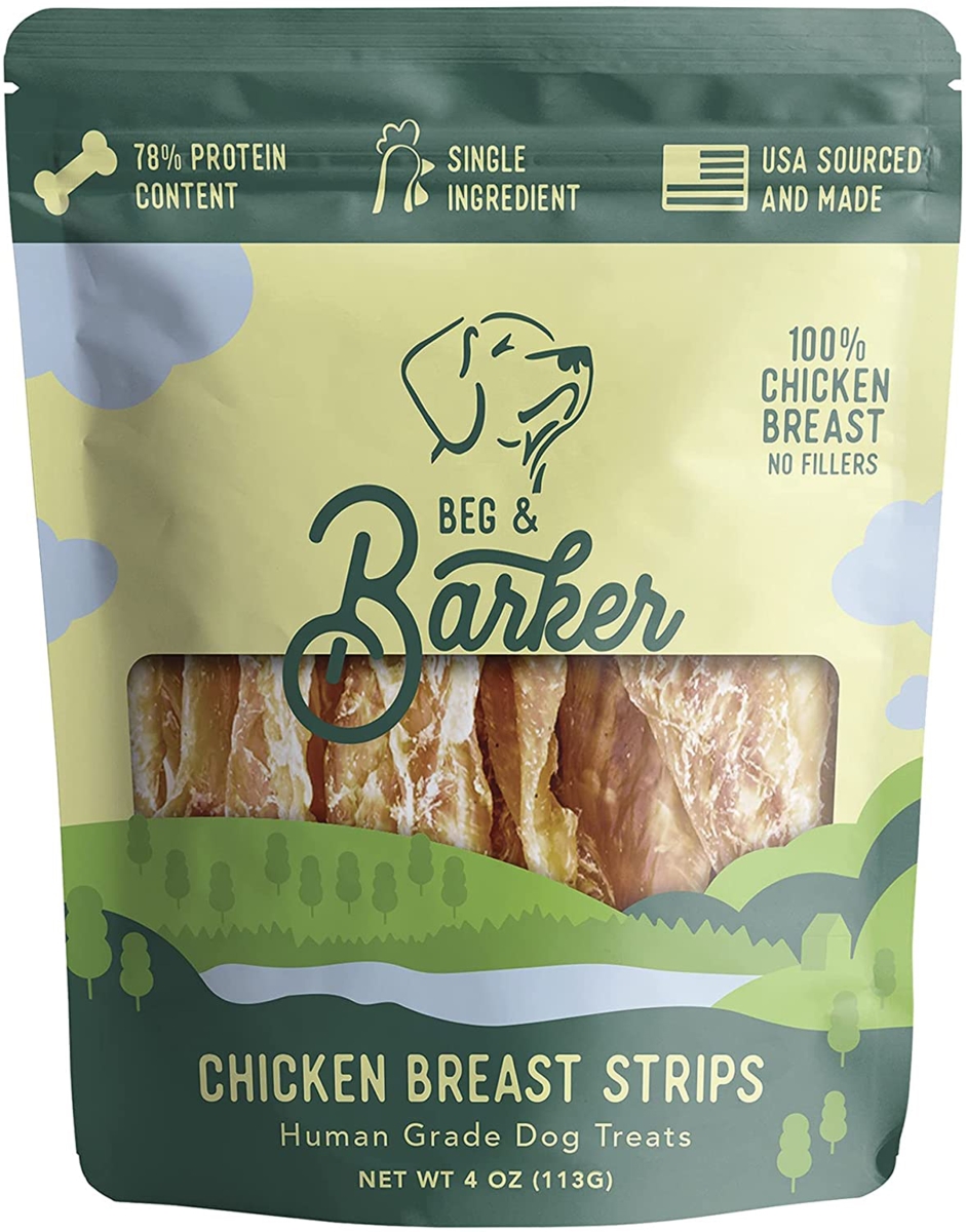 Picture of Beg & Barker 850025546119 Chicken Breast Dog Strips - 4 oz