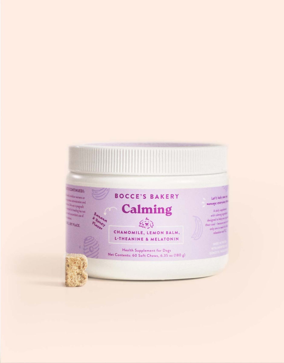 Picture of Bocces Bakery 857155007978 Calming Dog Supplement - 6.35 oz - 60 Soft Chews