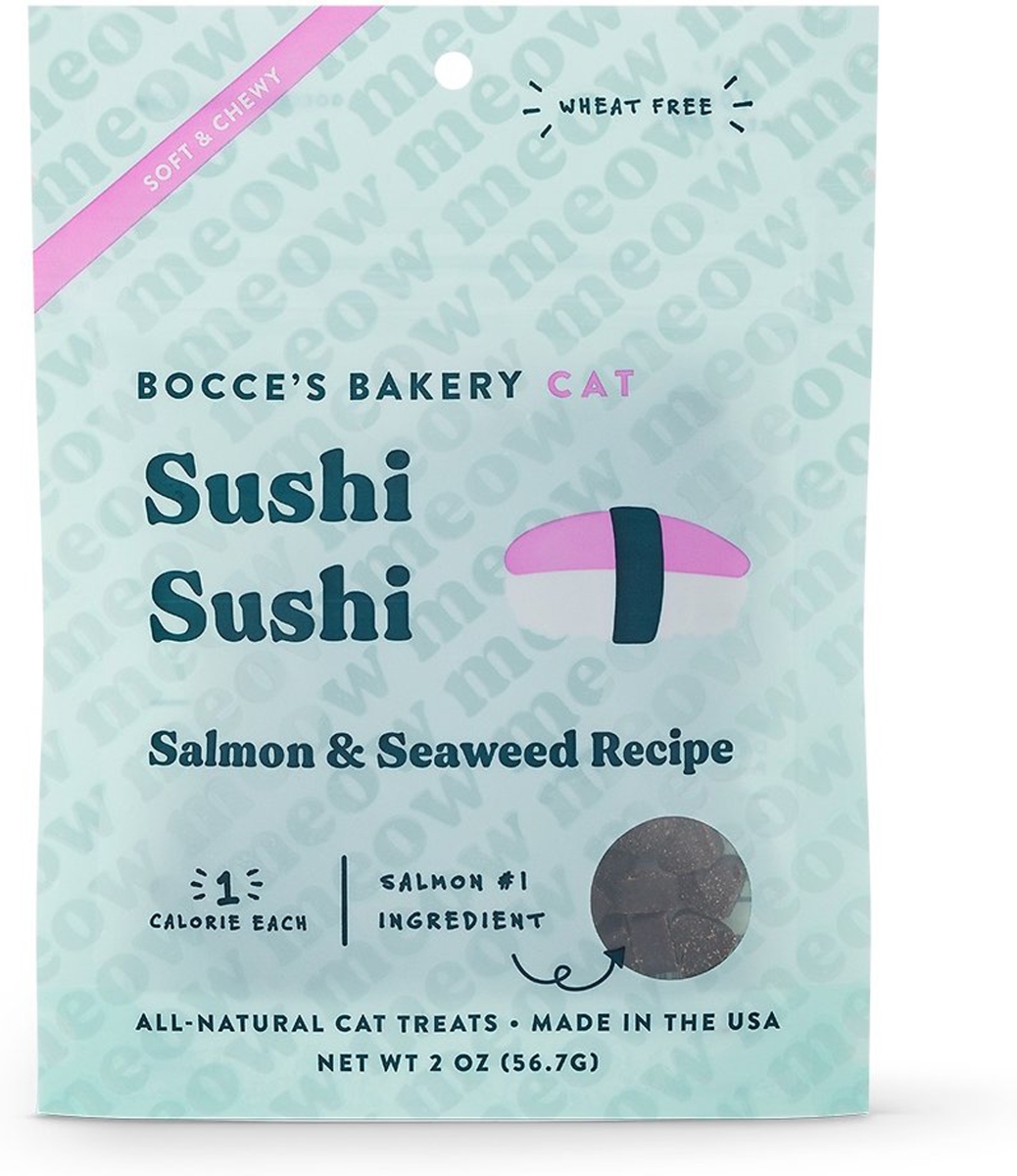 Picture of Bocces Bakery 850012629870 Sushi Sushi Soft & Chewy Cat Treats - 2 oz