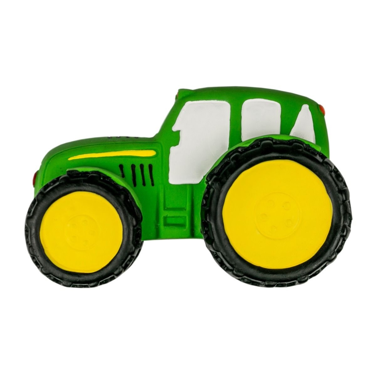 Picture of Territory 022266178125 5.8 in. Latex Squeaker Tractor Dog Toy&#44; Green
