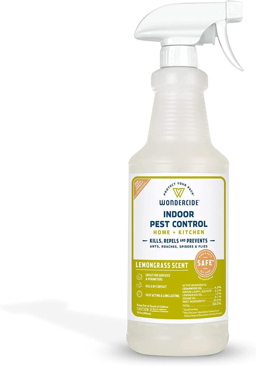 Picture of Wondercide 019962890925 32 oz Flea Tick & Mosquito Control Spray for Pets - Lemongrass