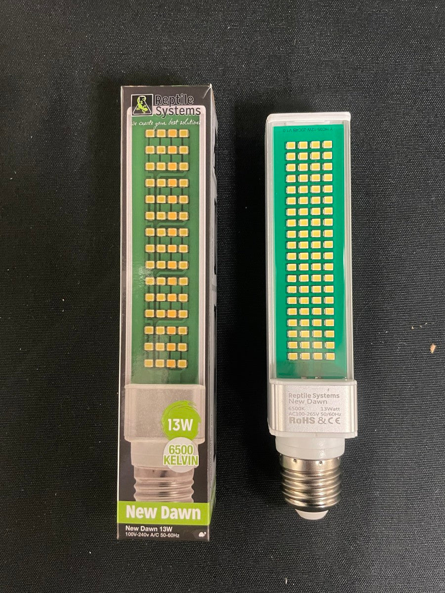 Picture of Reptile Systems 3443981170244 13W Dawn LED 6500K Bulb