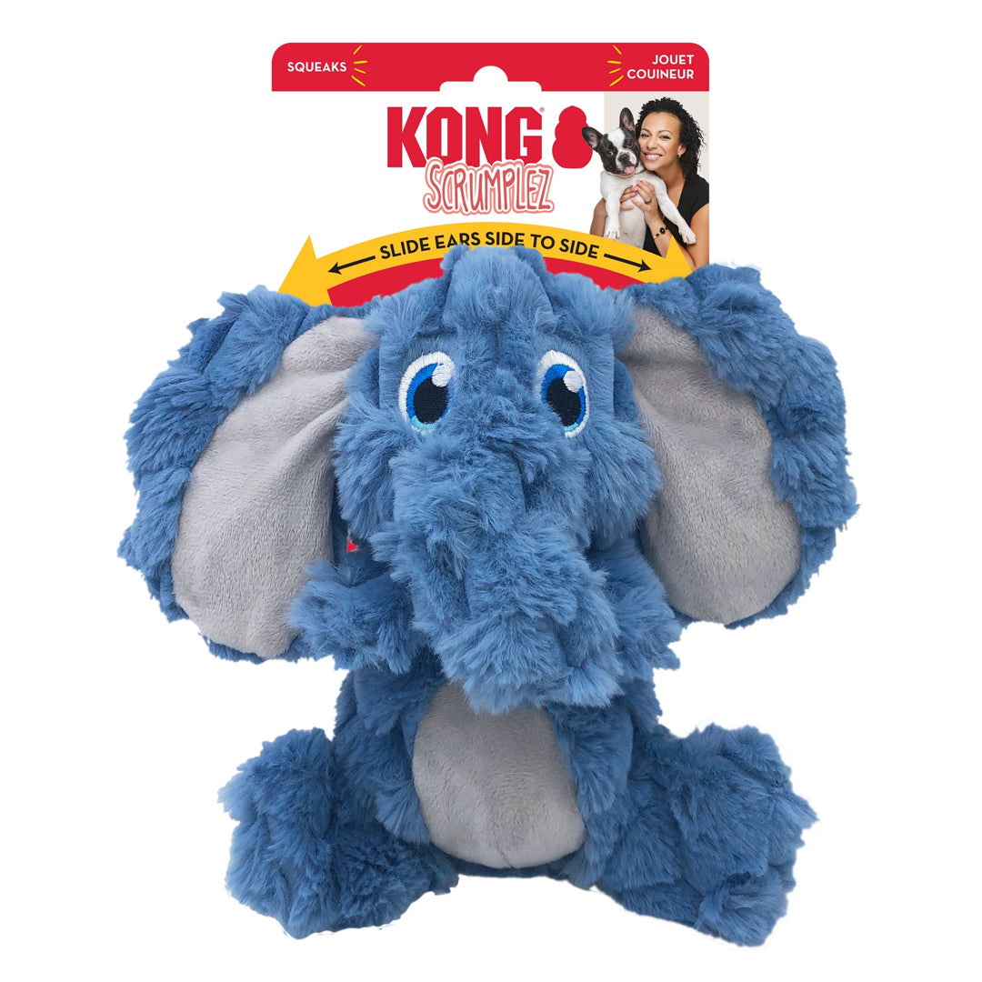 Picture of Kong 035585498768 Scrumplez Elephant Dog Toy - Medium