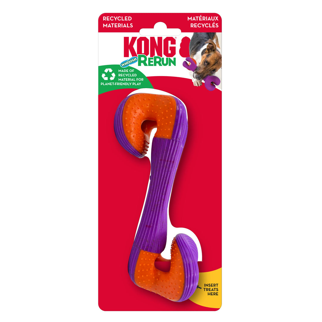 Picture of Kong 035585523026 Rerun Whoosh Bone Dog Toy&#44; Assorted Color - Small & Medium