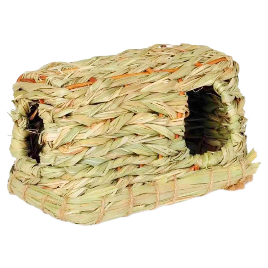 Picture of A & E Cages 644472001181 Small Animal Multi Hole Grass Play Hut&#44; Natural - Small