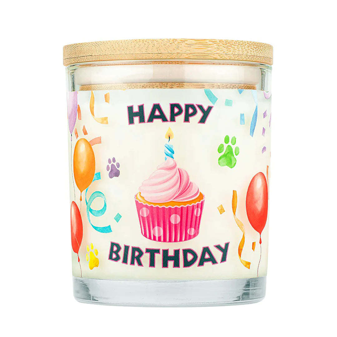 Picture of Pet House 745860397463 Happy Birthday Candle - Large