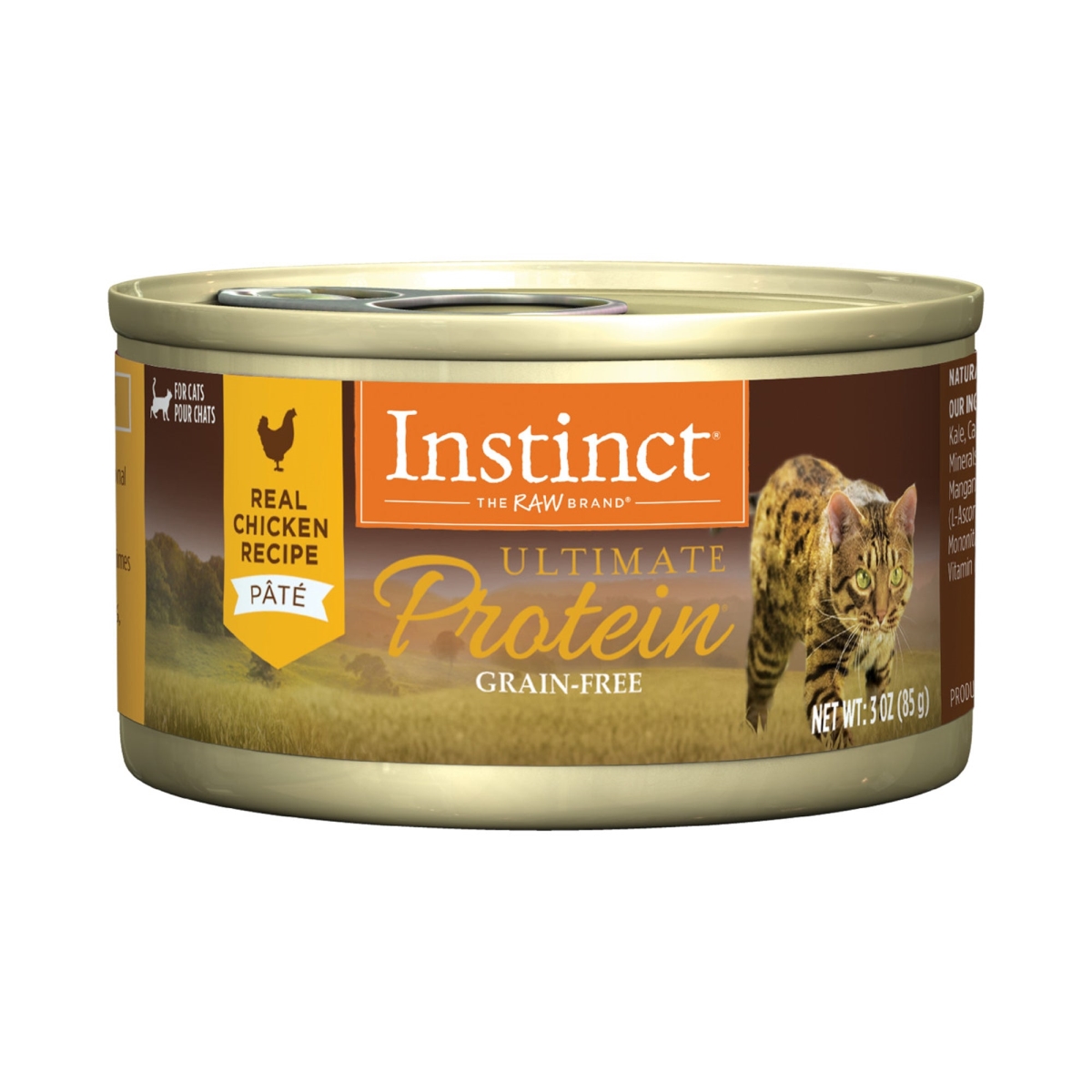 Picture of Natures Variety 769949618157 3 oz Ultimate Protein Chicken Instinct Can Cat Food - Case of 24