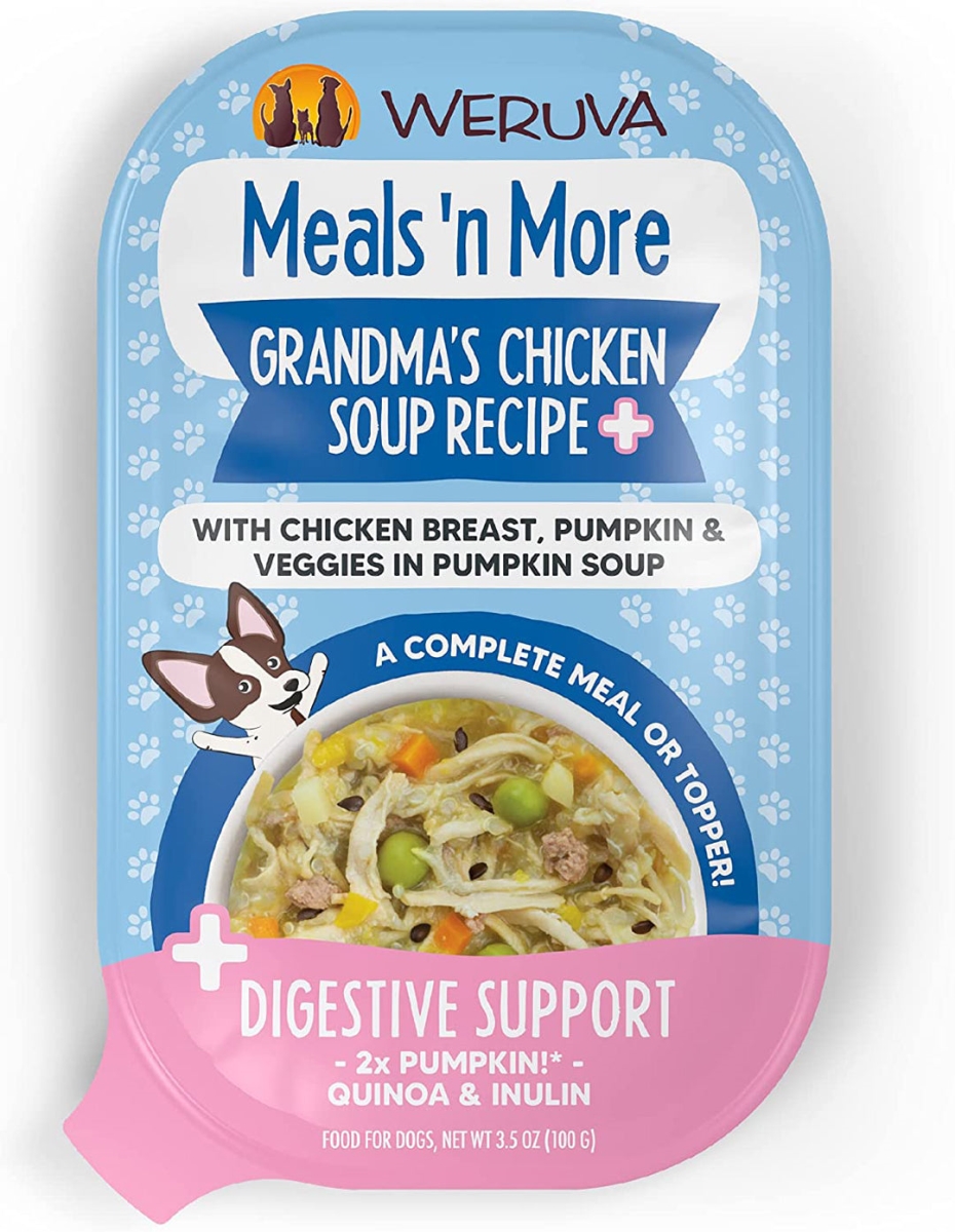 Picture of Weruva 810028243491 3.5 oz N More Grandmas Chicken Soup Cup Dog Meals