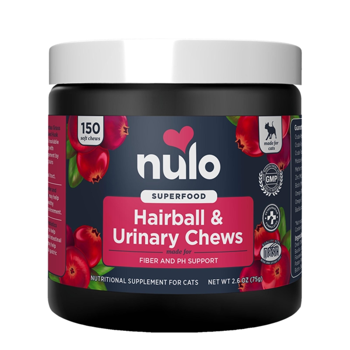 Picture of Nulo 811939028429 2.6 oz Soft Chew Hairball & Urinary Cat Supplement