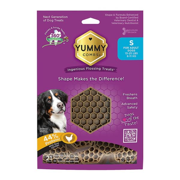 Picture of Yummy Combs 840067700402 12 oz Dog Dental Treat&#44; Small