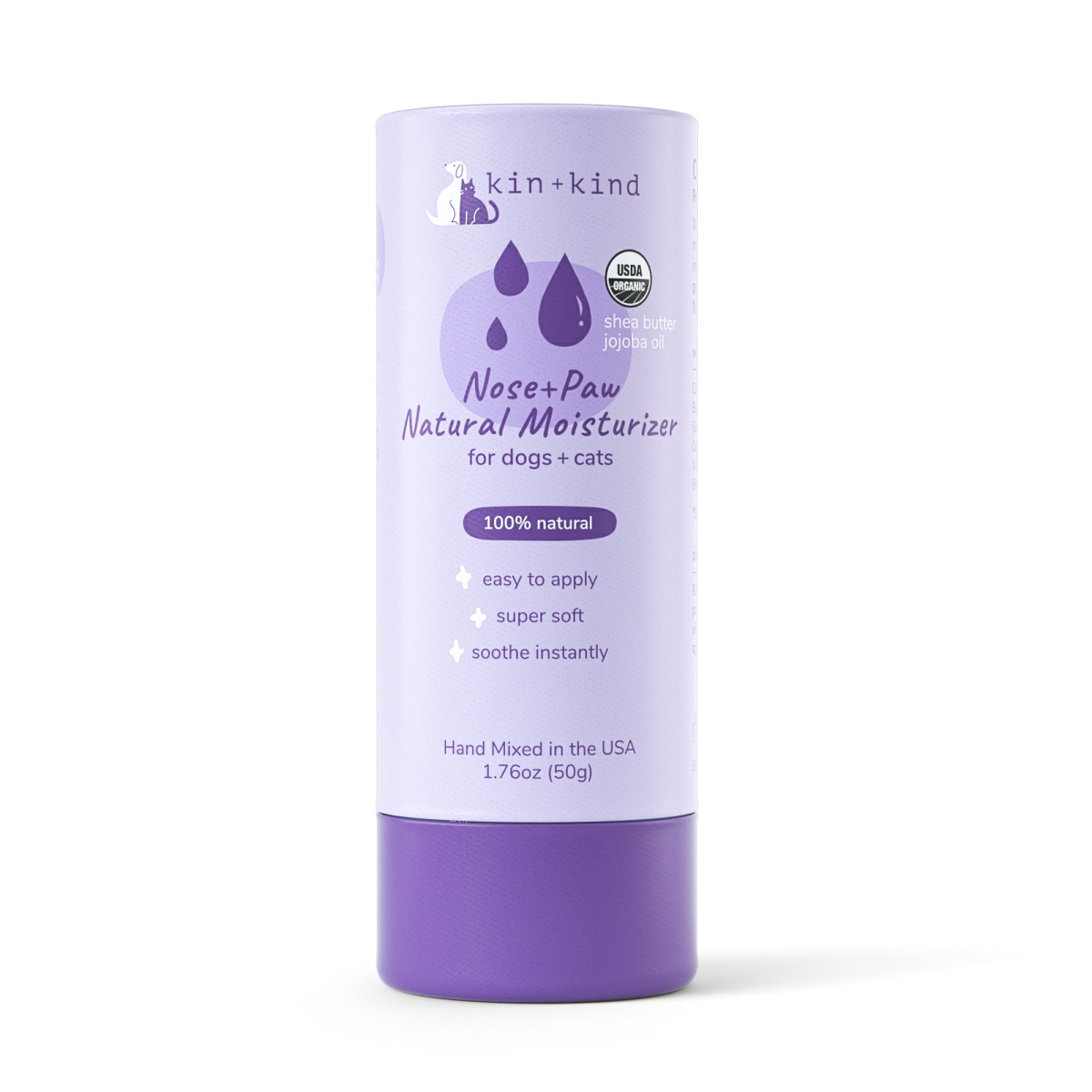 Picture of Kin Plus Kind 854362006152 2.3 oz Nose & Paw Organic Moisture Stick for Pet
