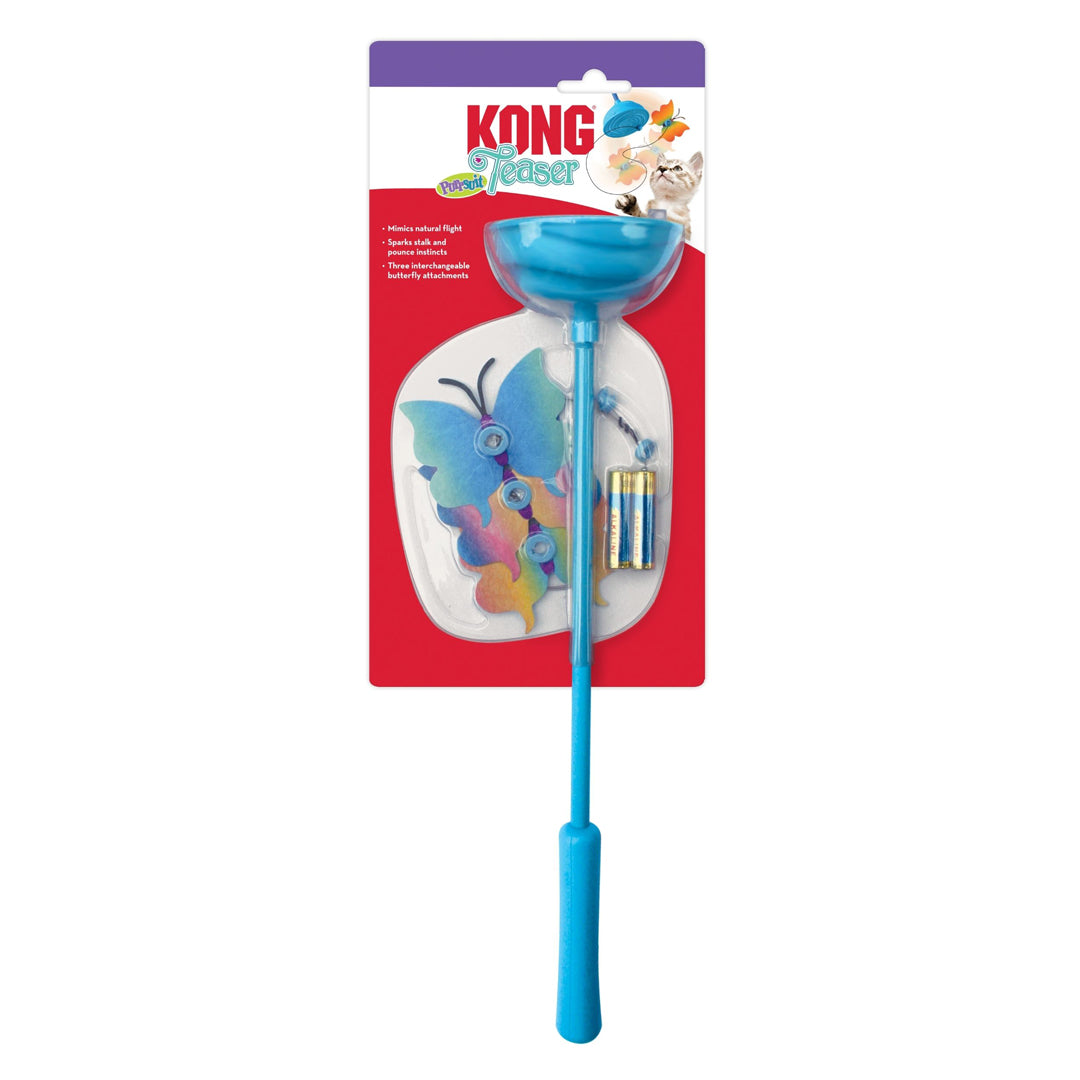 Picture of Kong 035585460055 Teaser Purrsuit Butterfly Cat Toy - One Size