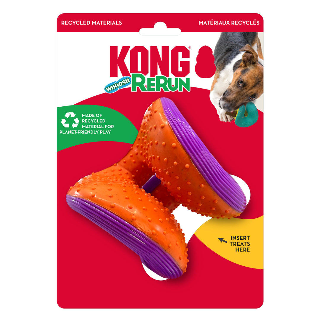 Picture of Kong 035585523019 Rerun Whoosh Ball Assorted Dog Toy - Medium & Large