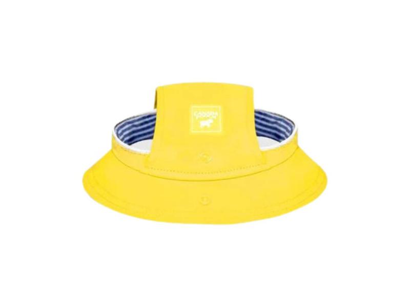 Picture of Canada Pooch 628284114000 Torrential Tracker Hat for Dog&#44; Yellow - Large