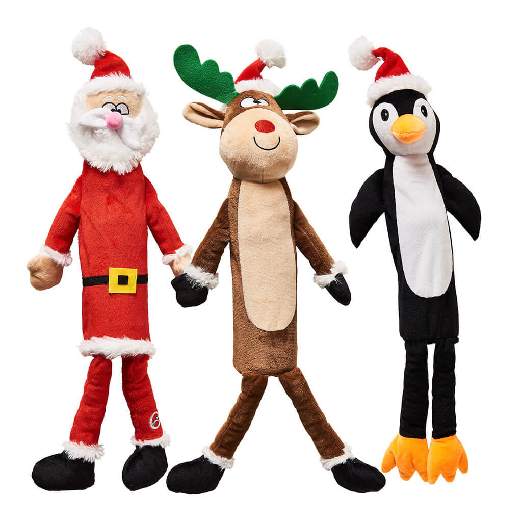 077234547816 22 in. Holiday Bottle Buddies Plush Toy, Assorted Characters