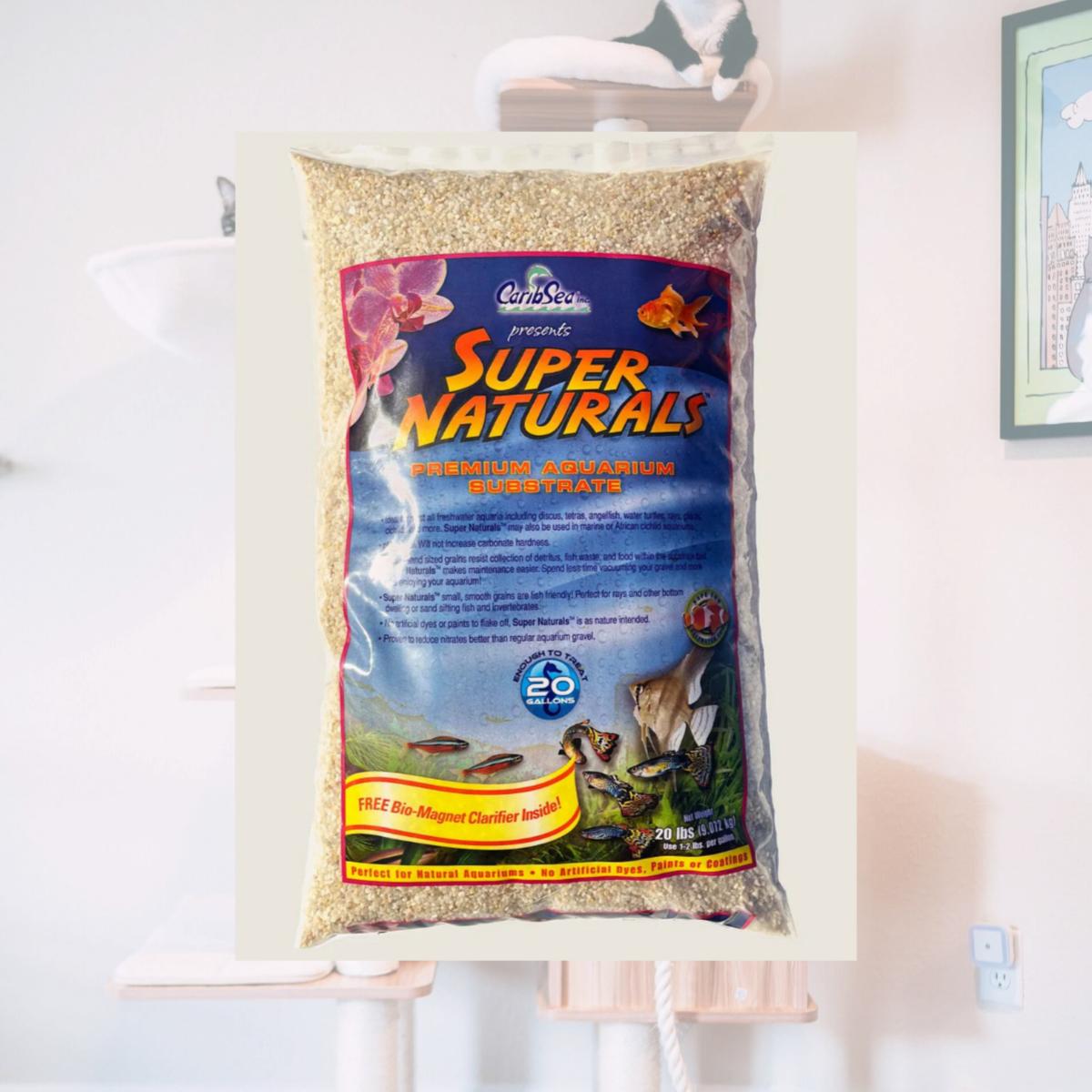 Picture of Caribsea 008479008367 20 lbs Super Naturals Carolina Creek Aquarium Substrate - 2 Each