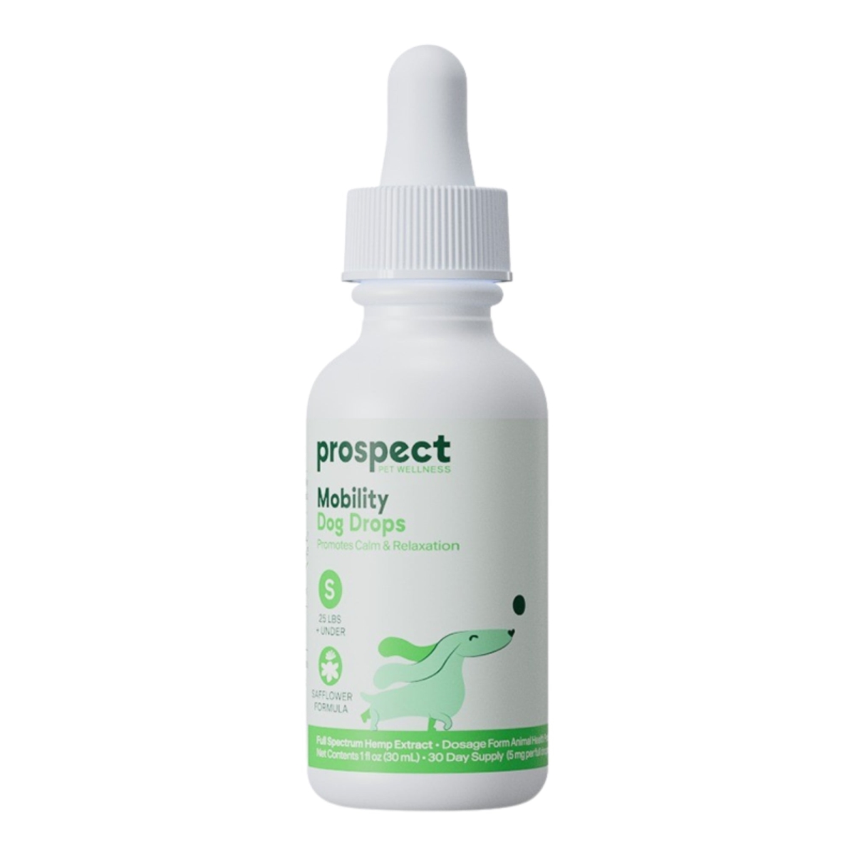 Picture of Prospect Pet Wellness 850051864072 1 oz & 150 mg Mobility Safflower Drops for Dog - Small