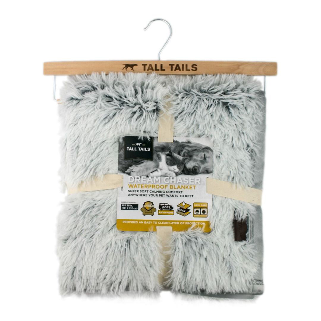 Picture of Tall Tails 022266176114 40 x 60 in. Waterproof Blanket for Dog&#44; Gray
