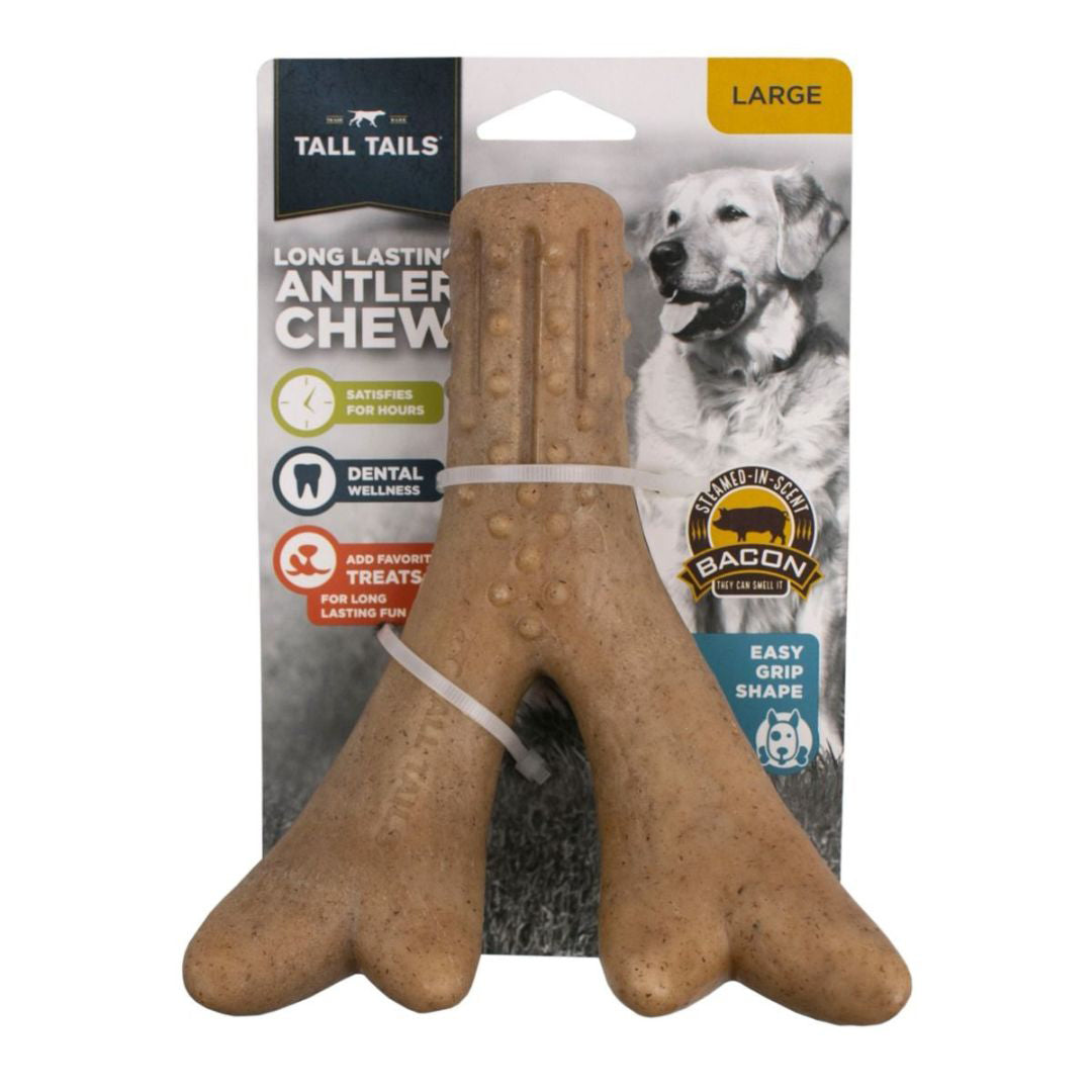 Picture of Tall Tails 022266176374 Wobble Walker Antler Dog Toy - Large