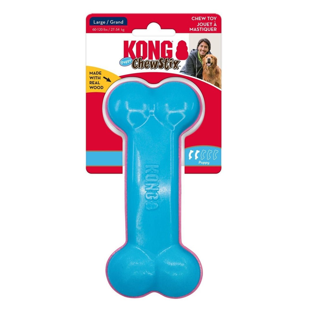 Picture of Kong 035585363288 ChewStix Puppy Curve Bone Dog Toy - Large