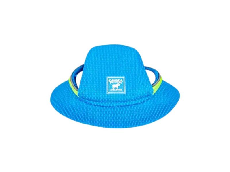 Picture of Canada Pooch 628284103936 Cooling Bucket Hat for Dog&#44; Blue - Large