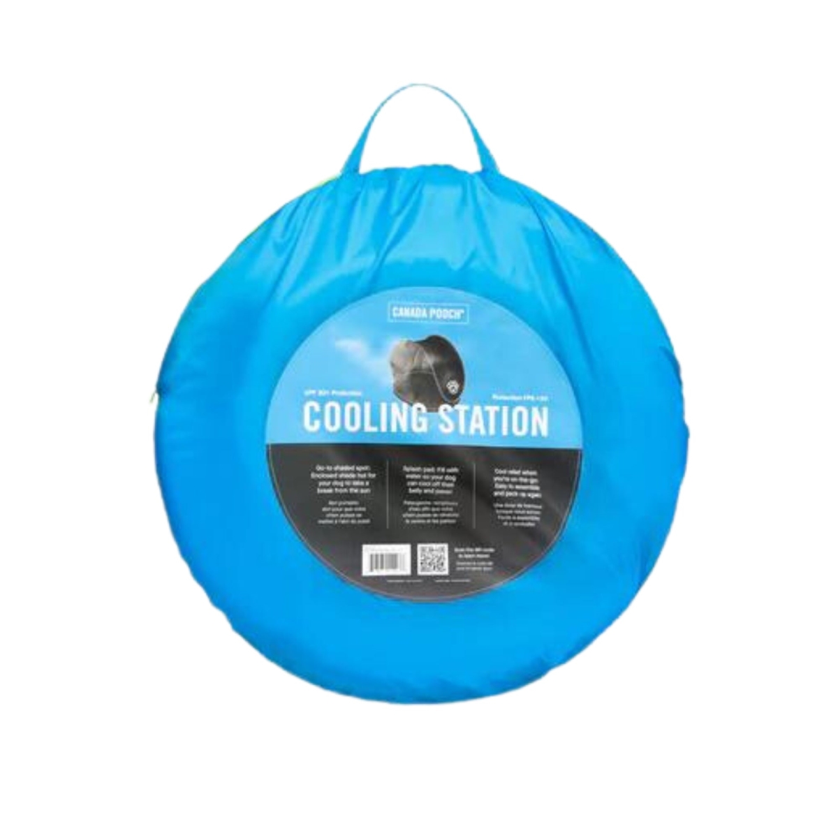 Picture of Canada Pooch 628284112976 Cooling Station Chill Seeker with Splash Pad for Dog&#44; Blue - One Size