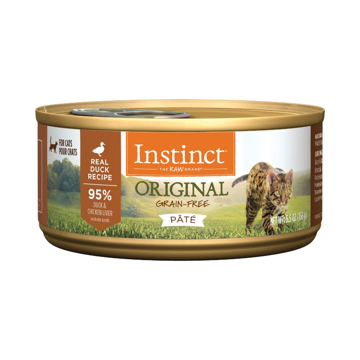 Picture of Natures Variety 769949507369 5.5 oz Original Duck Instinct Can Cat Food - Case of 12