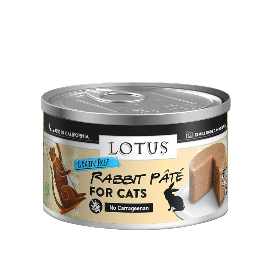 Picture of Lotus 784815108150 2.75 oz Cat Pate Grain Free Rabbit Recipe