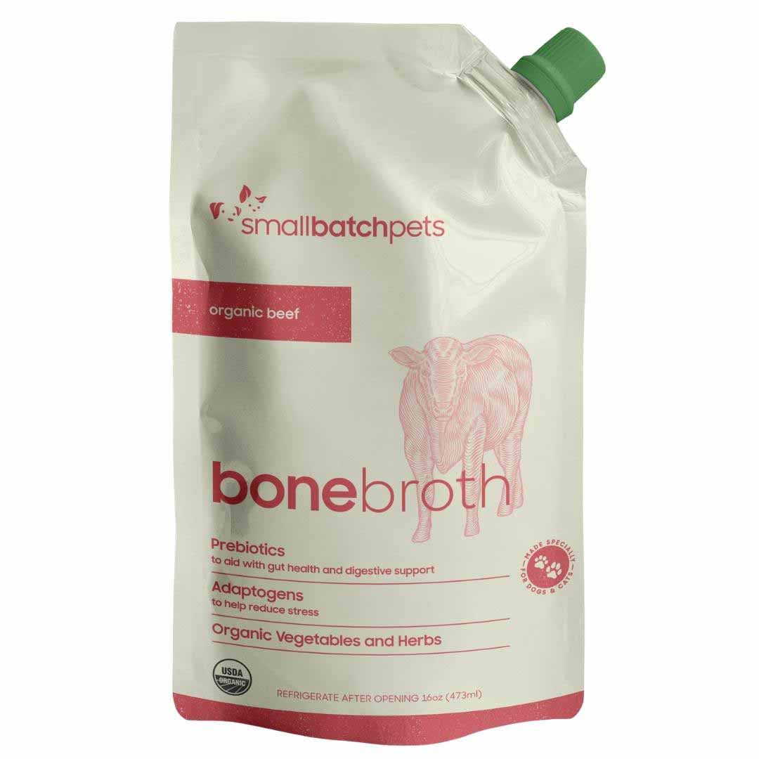 Picture of Small Batch 793888800144 16 oz Shelf Stable Organic Beef Bone Broth
