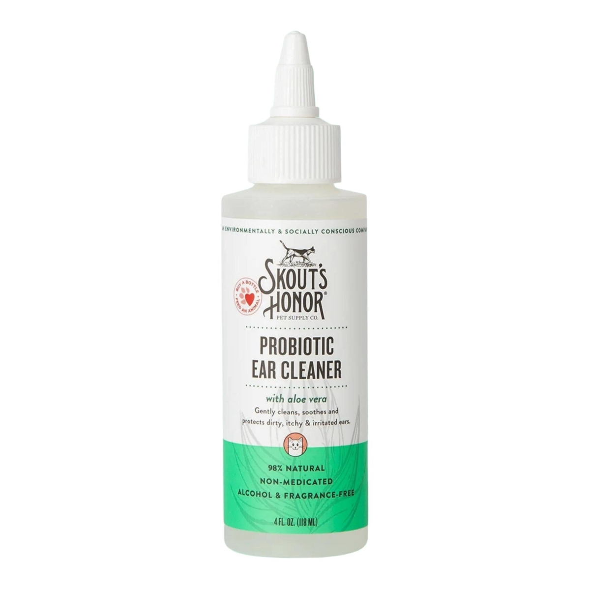 Picture of Skouts Honor 810053870921 4 oz Probiotic Ear Cleaner for Cat