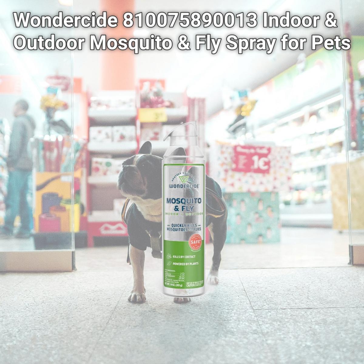 Picture of Wondercide 810075890013 Indoor & Outdoor Mosquito & Fly Spray for Pets