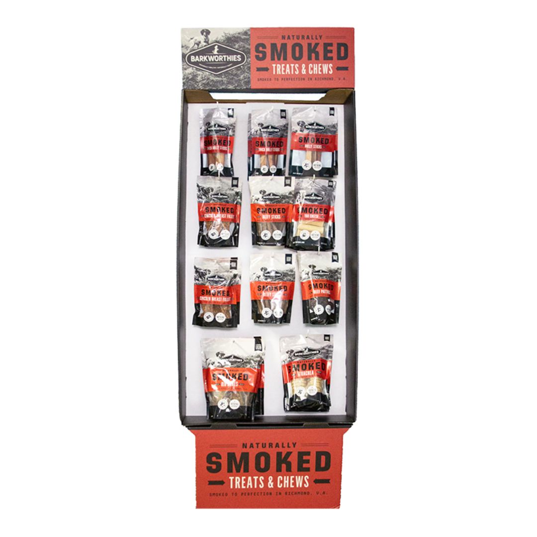 Picture of Barkworthies 840139129858 Smoked 2023 Shipper Dog Treat - 66 Piece