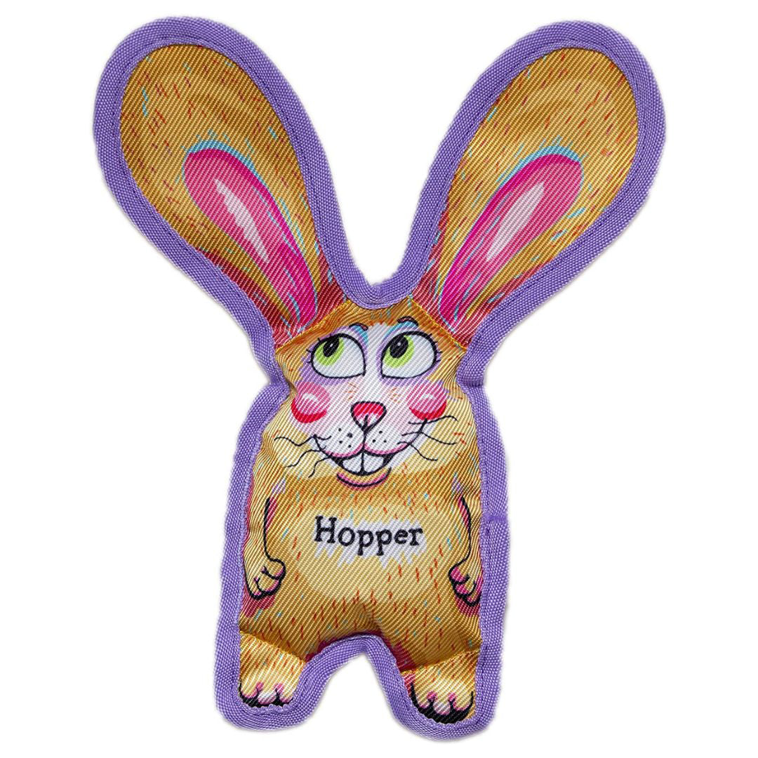Picture of Fuzzu 858377006879 All ears Hopper Dog Toy - Medium