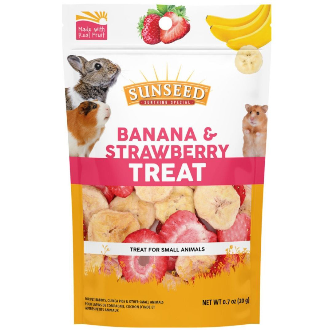 Picture of Vitakraft 087535583246 0.7 oz Sun Seed Banana Strawberry Small Animal Treats