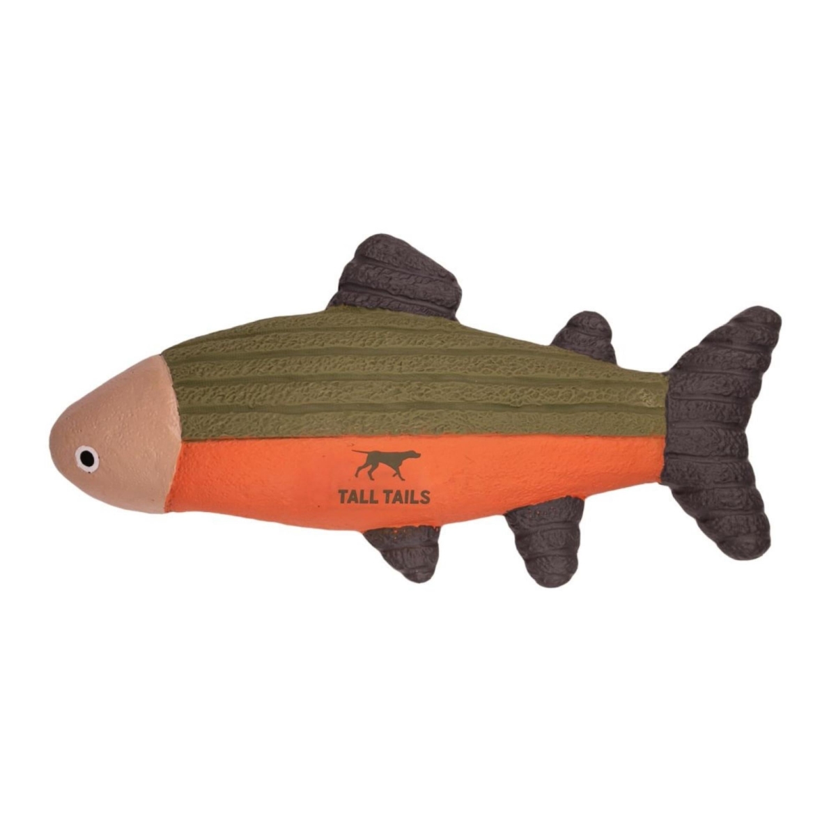 Picture of Tall Tails 022266177913 8 in. Squeaker Latex Fish Dog Toy