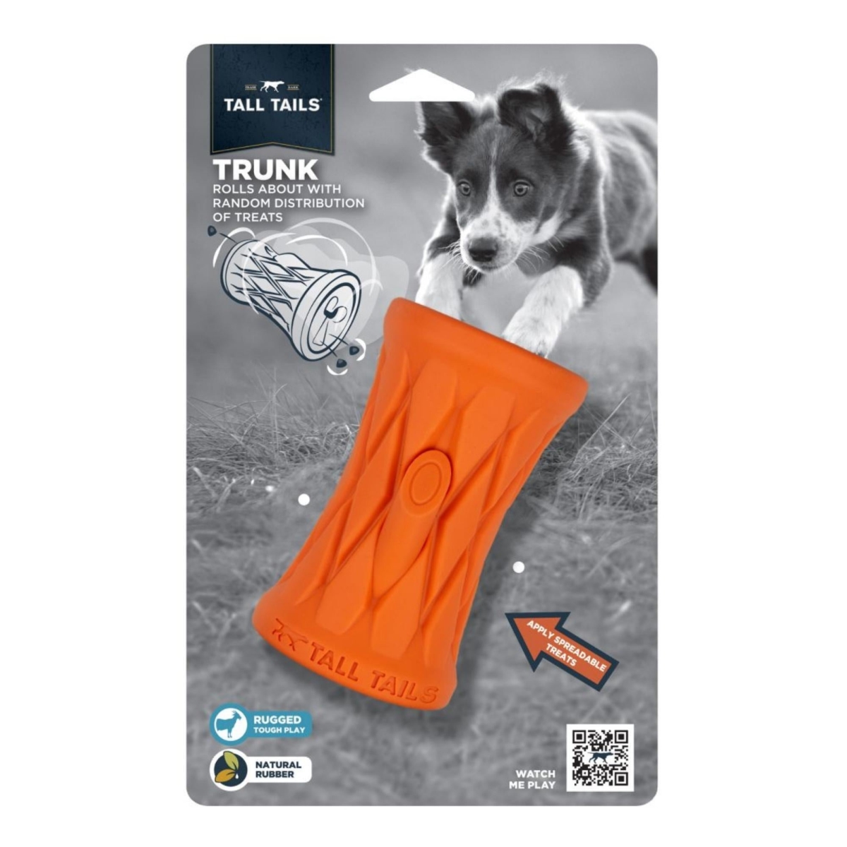 Picture of Tall Tails 022266178255 5 in. Natural Rubber Trunk Dog Toy