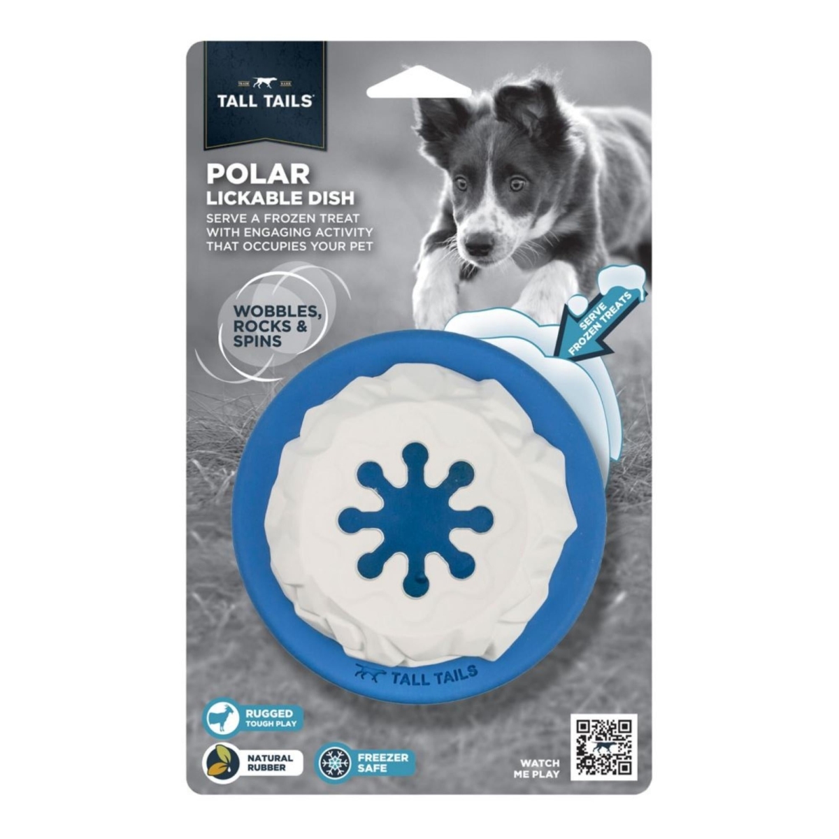 Picture of Tall Tails 022266178262 5 in. Natural Rubber Polar Dog Toy