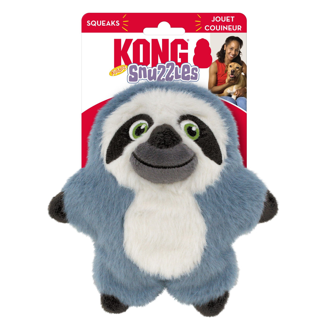 Picture of KONG 035585498478 Snuzzles Kiddos Sloth Dog Toy - Small