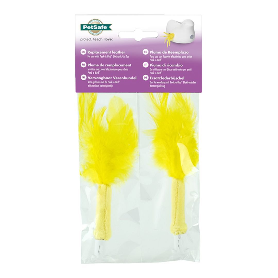 Picture of Petsafe 729849173637 Peekabird Replacement Feathers Cat Toy