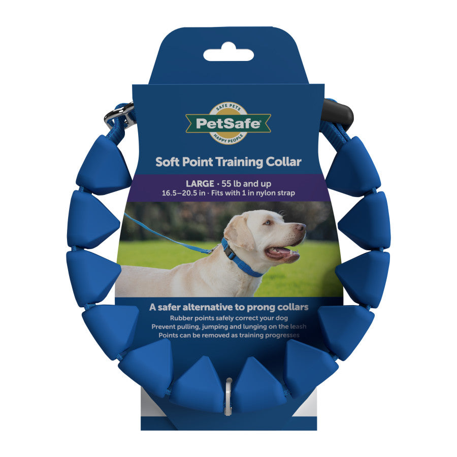 Picture of PetSafe 729849175167 1 in. Soft Point Training Collar&#44; Royal Blue - Large