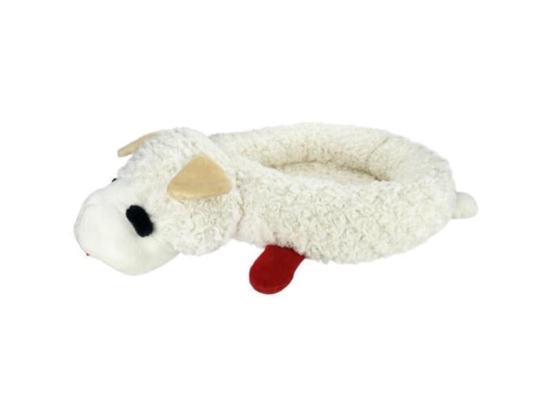 Picture of Multipet 784369536850 27 x 18.5 in. Lamb Chop Bolster Style Dog Bed - Medium