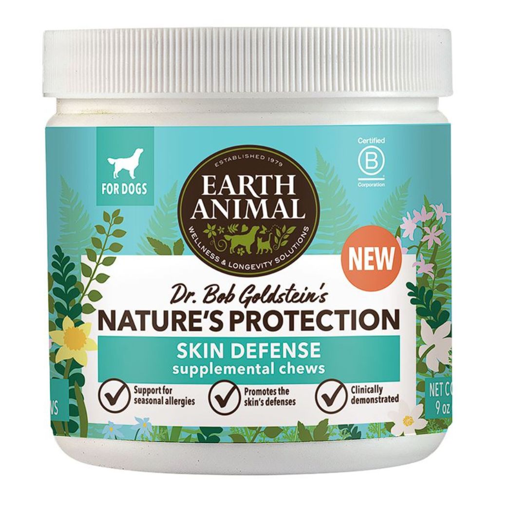 Picture of Earth Animal 810049515430 Dog Natures Protection Chew Skin Defense&#44; 90 Count