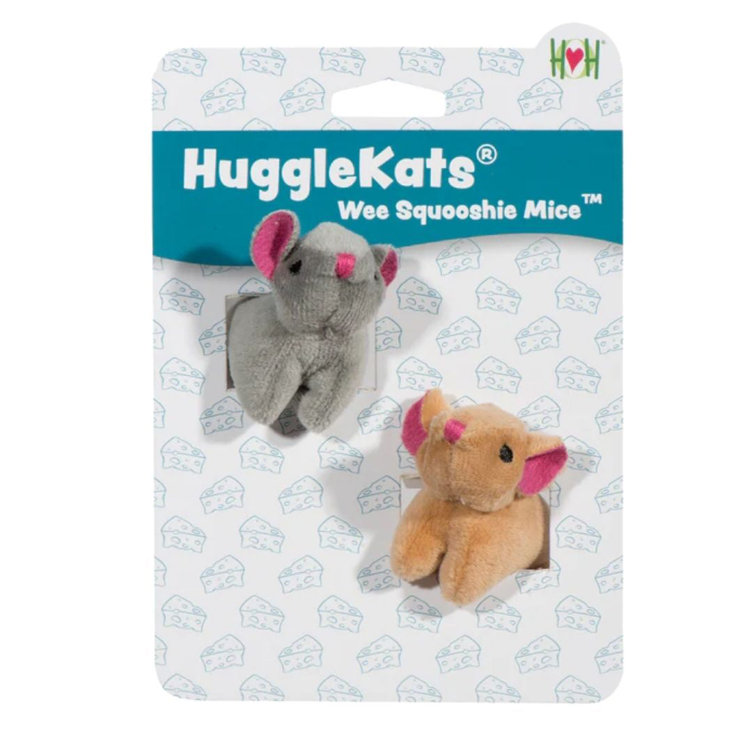 Picture of Huggle Hounds 813168069082 Squish Mice Wee Allure Cat Toy