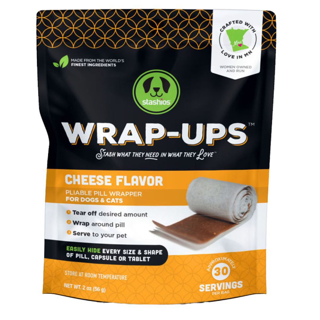 Picture of Stashios 854585007158 2.1 oz Wrap-Ups Cheese Dog Treats