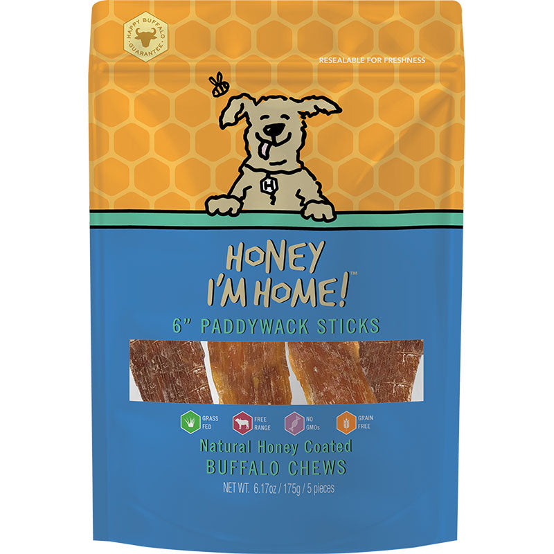 Picture of Honey Im Home 8901709017981 Dog Buffalo Paddywack - Pack of 5
